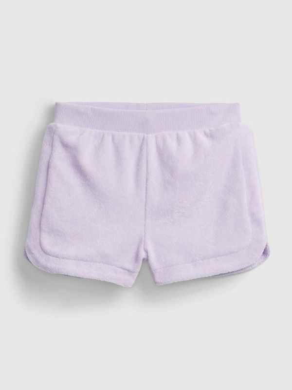 GAP GAP Otroške kratke hlače Vijolična