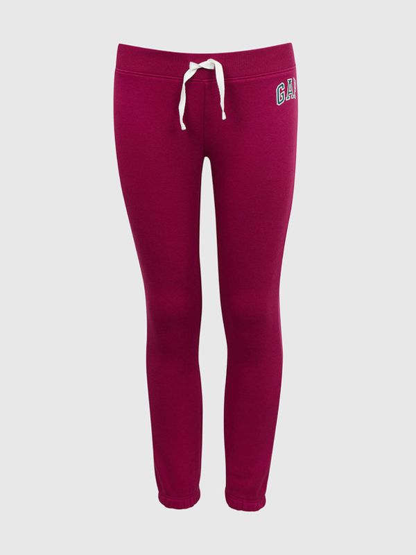 GAP GAP Otroški spodnji del trenirke Rdeča