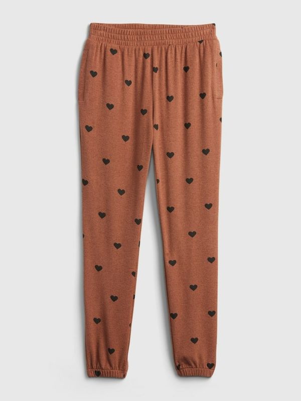 GAP GAP Otroški spodnji del trenirke Rjava