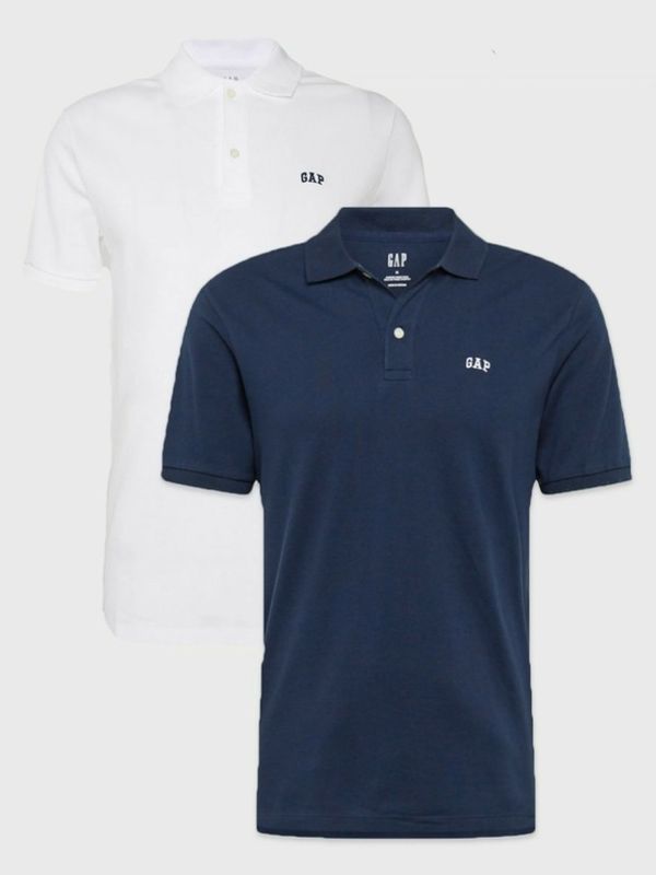 GAP GAP Polo Majica Bela