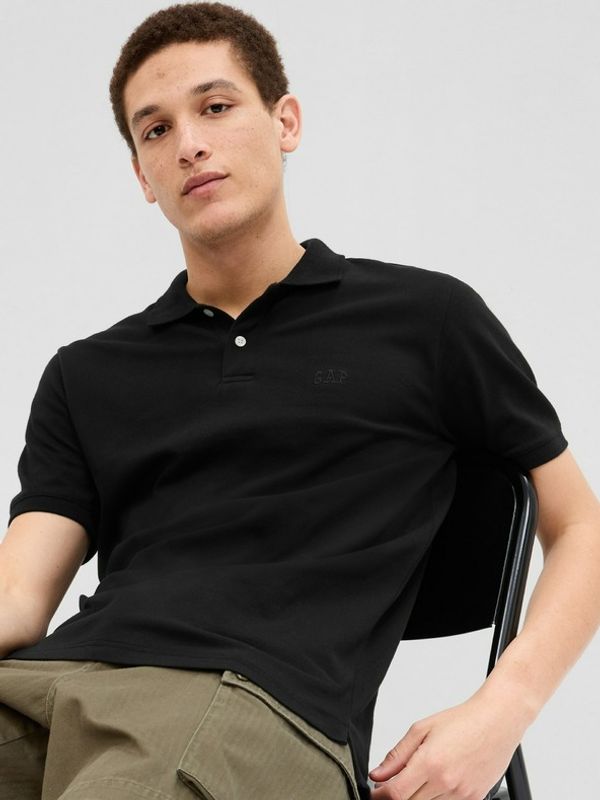 GAP GAP Polo majica Črna