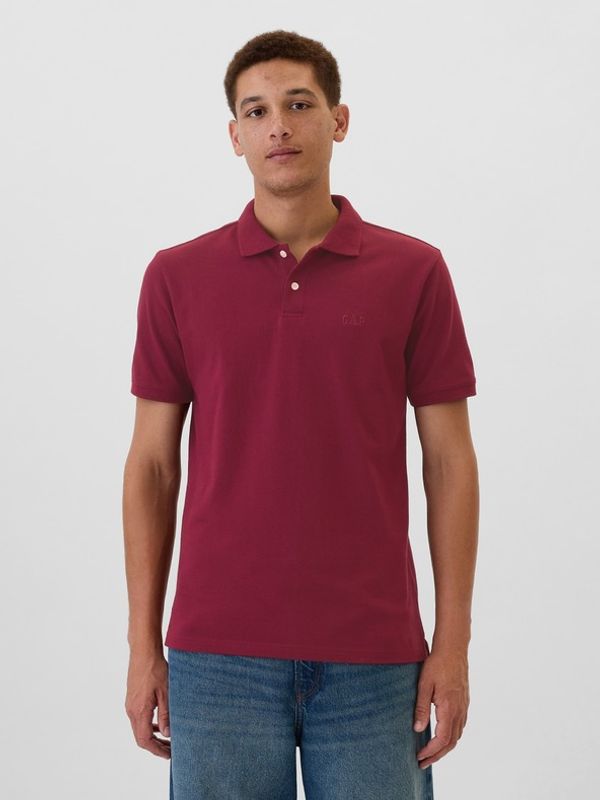 GAP GAP Polo Majica Rdeča