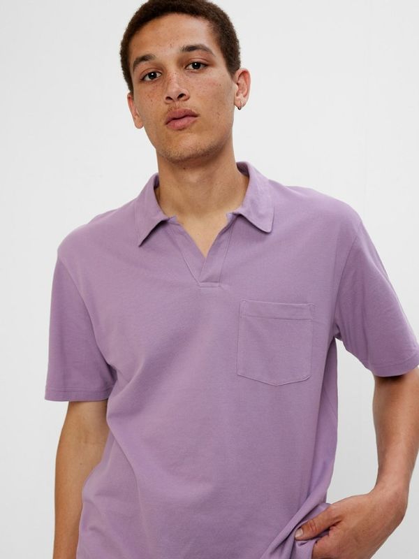 GAP GAP Polo majica Vijolična