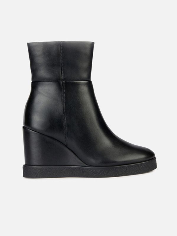 Geox Geox Elidea Wedge Gležnarji Črna