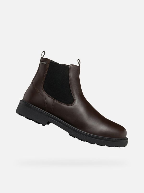 Geox Geox Lagorai + Grip A Gležnarji Rjava