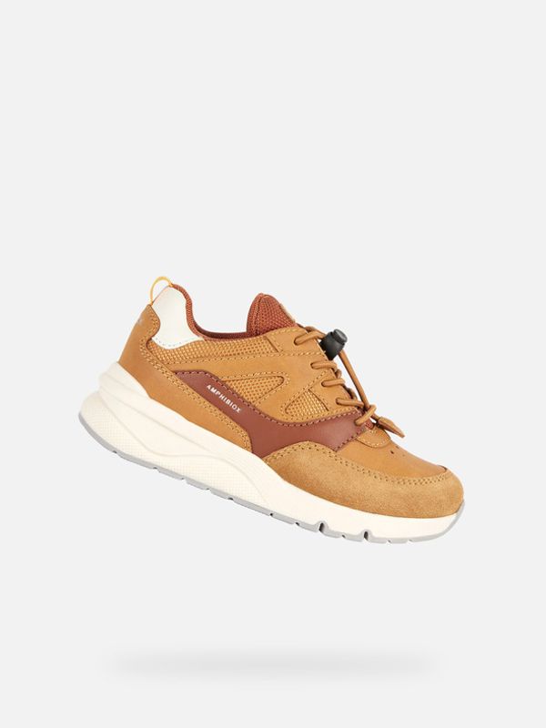 Geox Geox Rooner B ABX Otroške superge Rumena