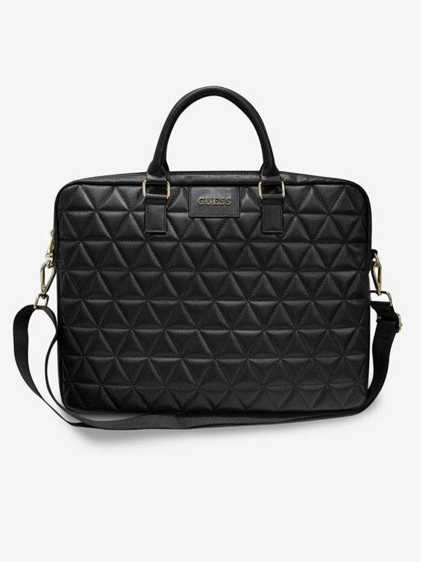 Guess Guess Quilted Notebook 15 Black" Torba Vijolična