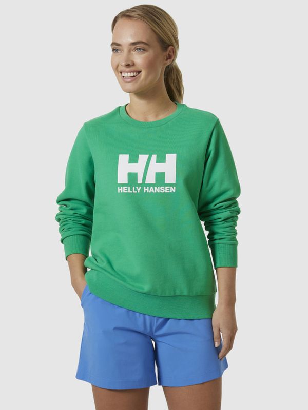 Helly Hansen Helly Hansen HH Logo Crew Sweat 2.0 Pulover Zelena