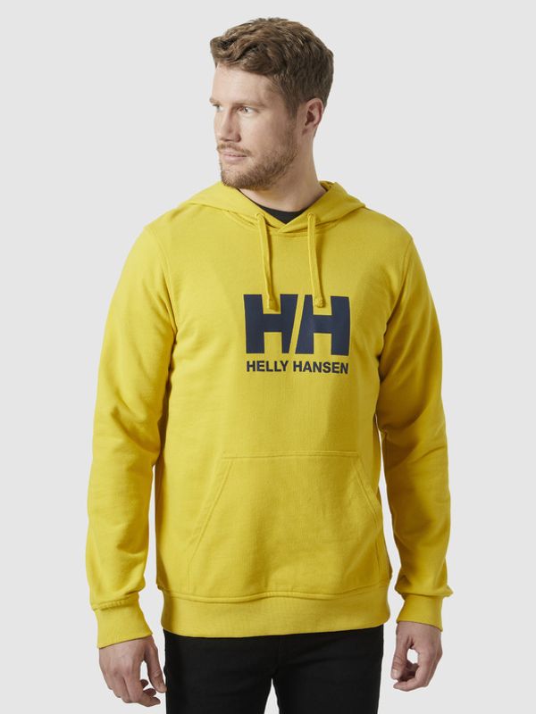 Helly Hansen Helly Hansen HH Logo Hoodie Pulover Rumena