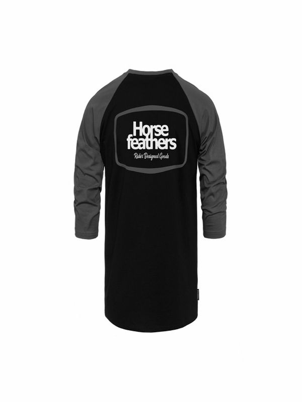 Horsefeathers Horsefeathers Bronco Raglan Majica Siva