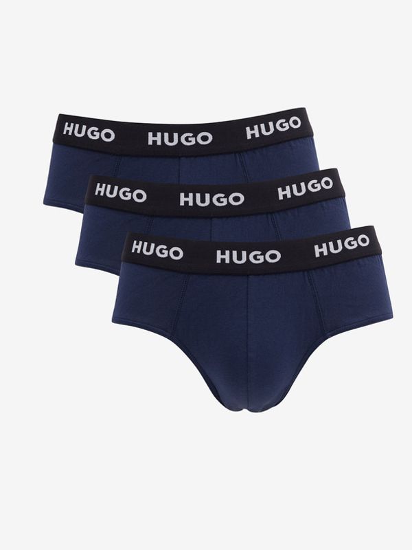 HUGO HUGO Spodnjice 3 Piece Modra