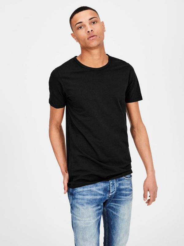 Jack & Jones Jack & Jones Basic Majica Črna