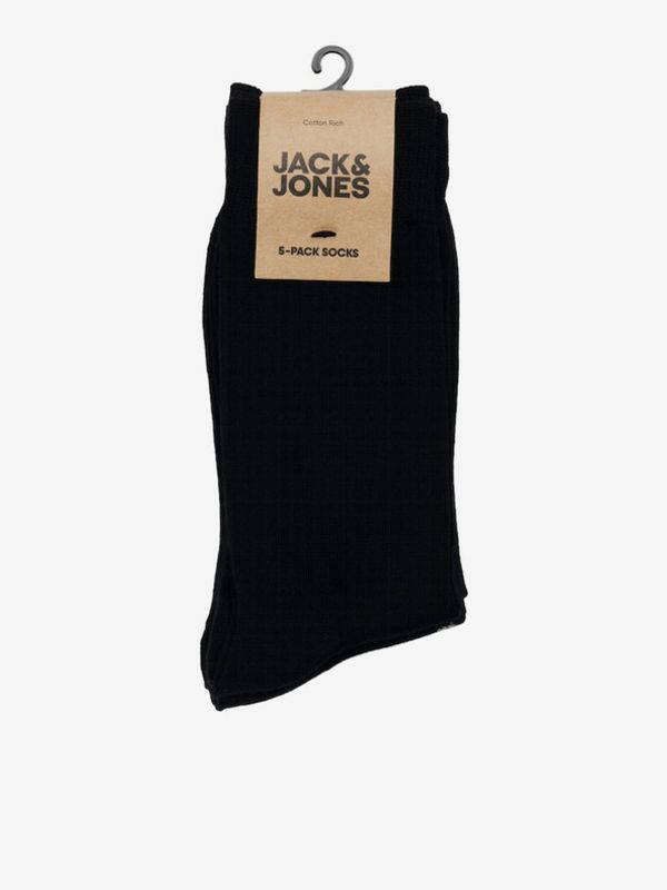 Jack & Jones Jack & Jones Basic Nogavice 3 para Črna