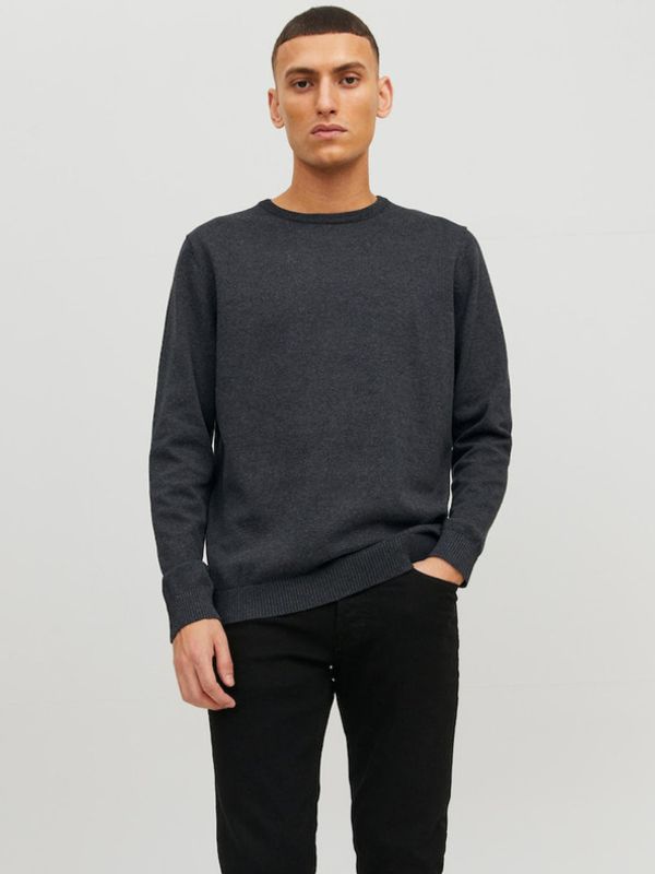 Jack & Jones Jack & Jones Basic Pulover Siva