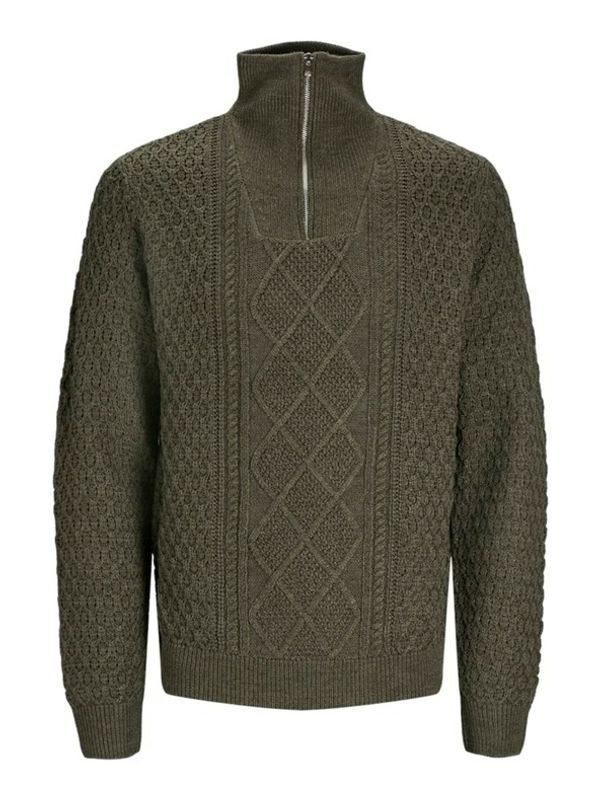 Jack & Jones Jack & Jones Blunorth Pulover Zelena