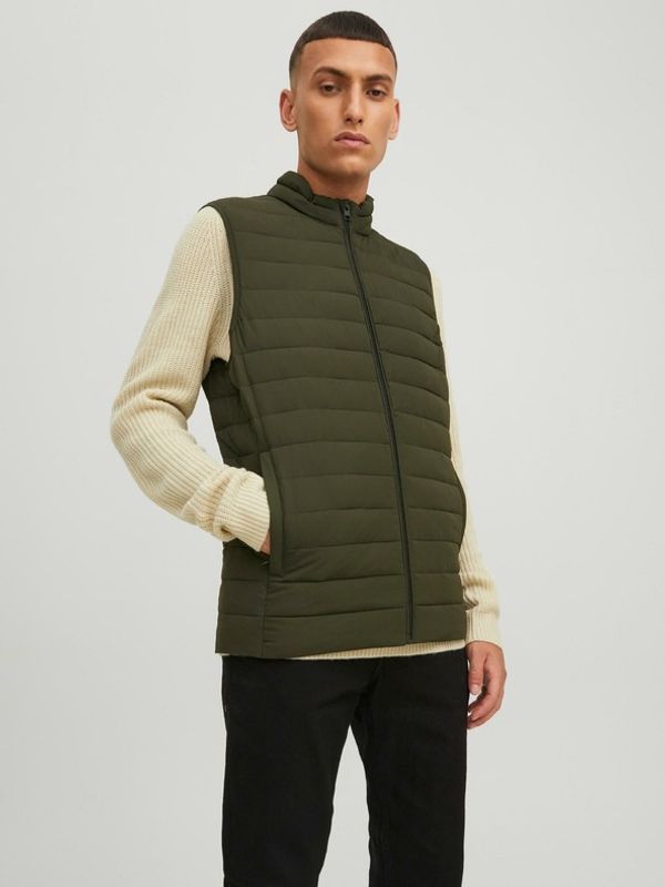 Jack & Jones Jack & Jones Brezrokavnik Zelena