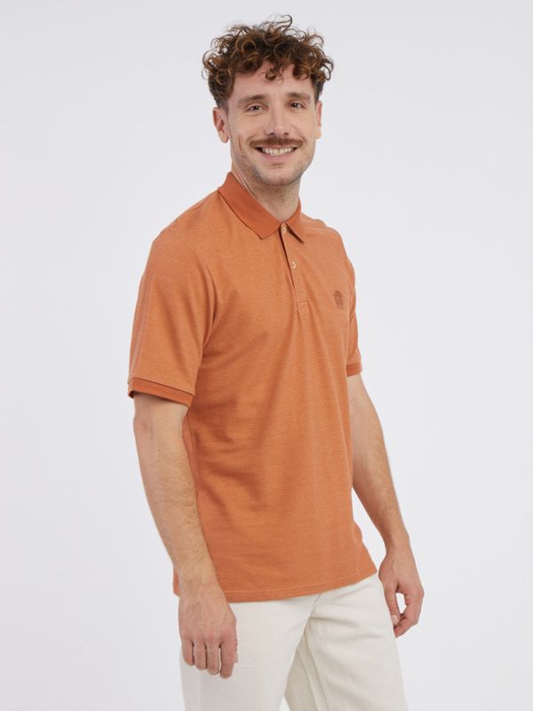 Jack & Jones Jack & Jones Caleb Polo majica Oranžna