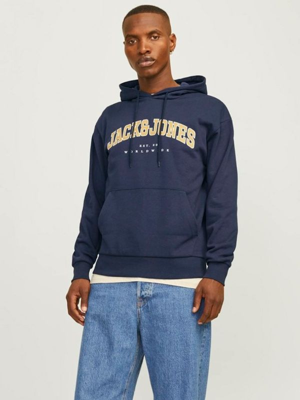 Jack & Jones Jack & Jones Caleb Pulover Modra