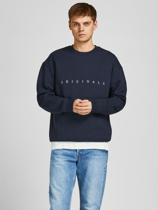 Jack & Jones Jack & Jones Copenhagen Pulover Modra