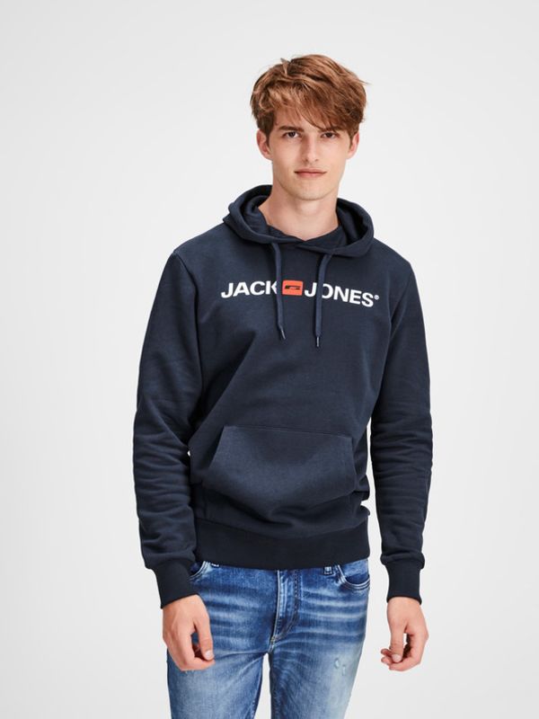 Jack & Jones Jack & Jones Corp Pulover Modra