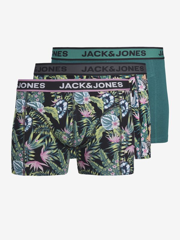 Jack & Jones Jack & Jones Drew Oprijete boksarice 3 Piece Zelena