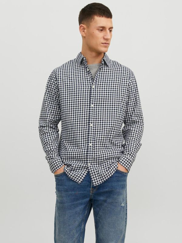 Jack & Jones Jack & Jones Gingham Srajca Modra