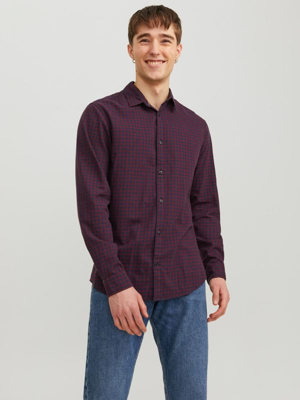 Jack & Jones Jack & Jones Gingham Srajca Rdeča