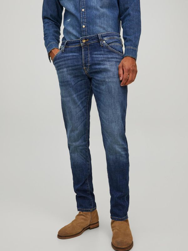 Jack & Jones Jack & Jones Glenn Kavbojke Modra