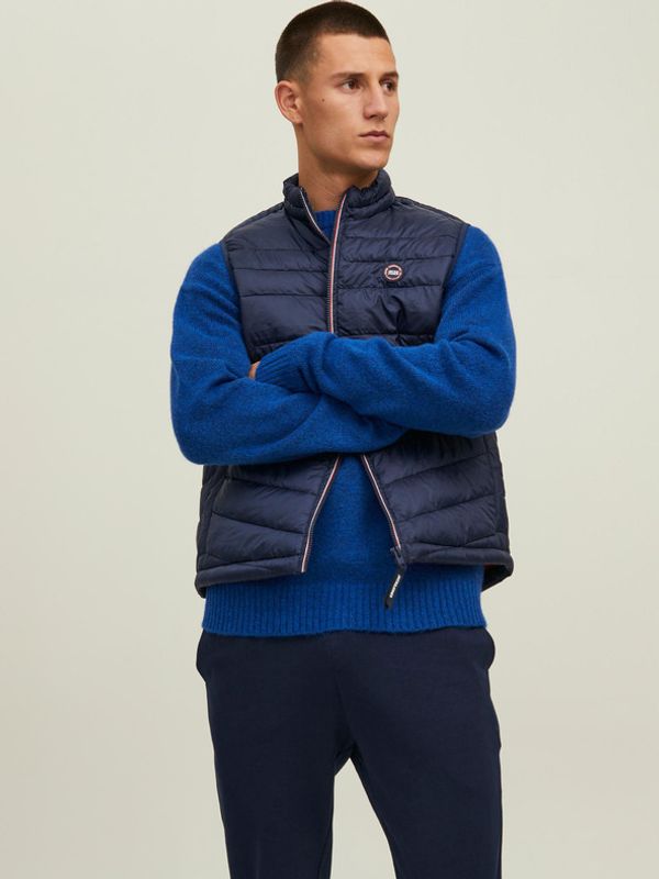 Jack & Jones Jack & Jones Hero Brezrokavnik Modra