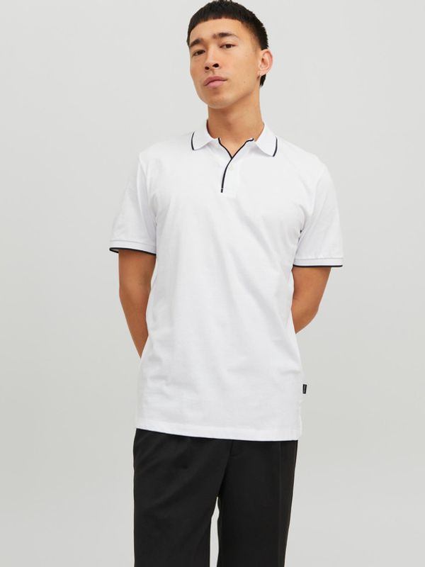 Jack & Jones Jack & Jones La Porter Polo majica Bela