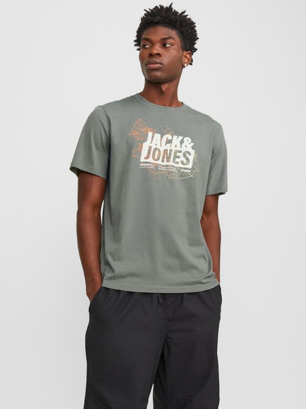 Jack & Jones Jack & Jones Map Majica Zelena