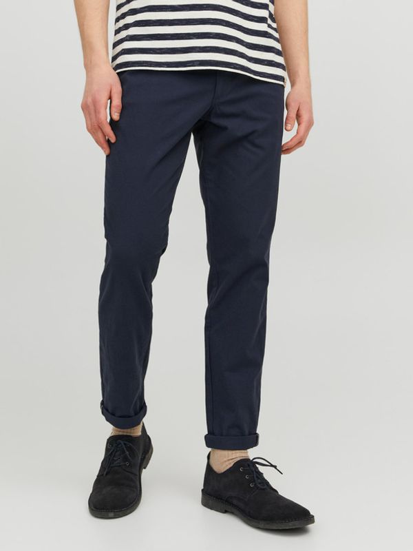 Jack & Jones Jack & Jones Marco Chino Hlače Modra