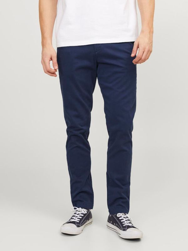 Jack & Jones Jack & Jones Marco Chino Hlače Modra