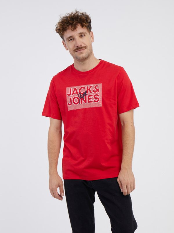 Jack & Jones Jack & Jones Marius Majica Rdeča