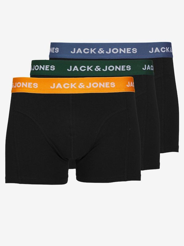 Jack & Jones Jack & Jones Oprijete boksarice 3 Piece Črna