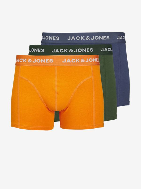 Jack & Jones Jack & Jones Oprijete boksarice 3 Piece Modra