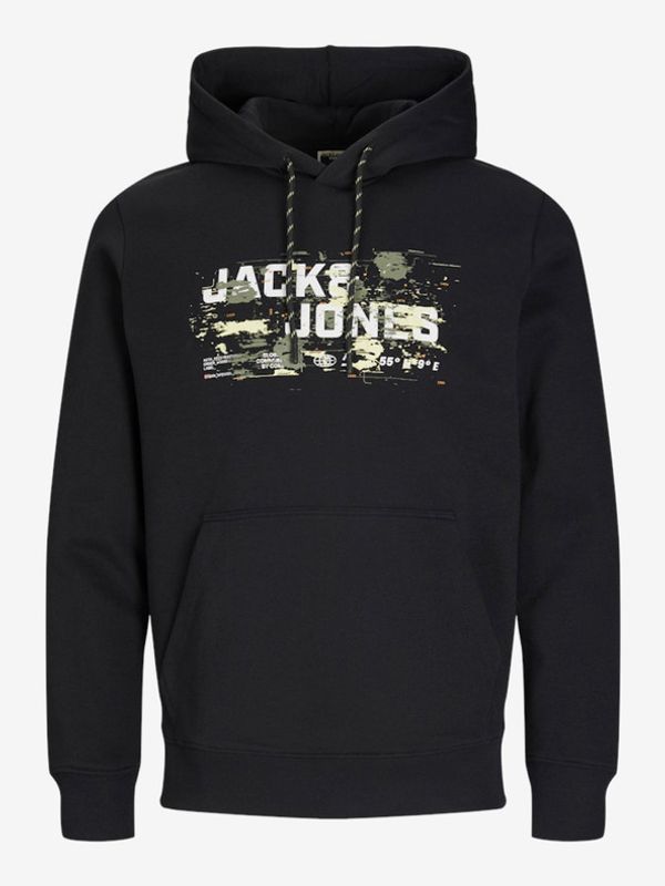 Jack & Jones Jack & Jones Outdoor Pulover Črna