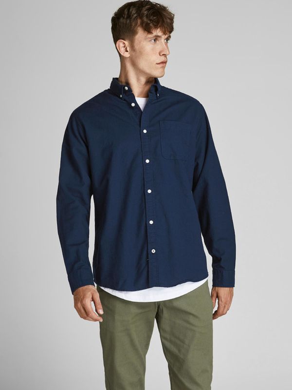 Jack & Jones Jack & Jones Oxford Srajca Modra