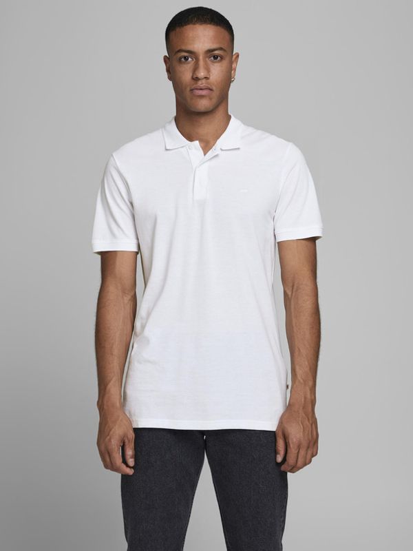 Jack & Jones Jack & Jones Polo majica Bela