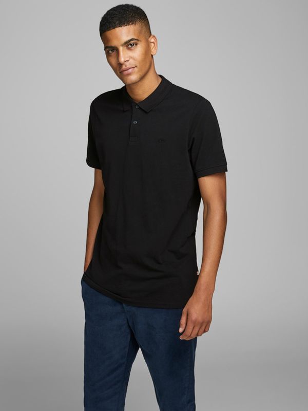 Jack & Jones Jack & Jones Polo majica Črna