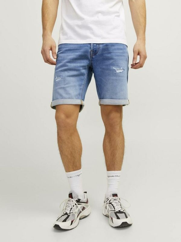 Jack & Jones Jack & Jones Rick Kratke hlače Modra