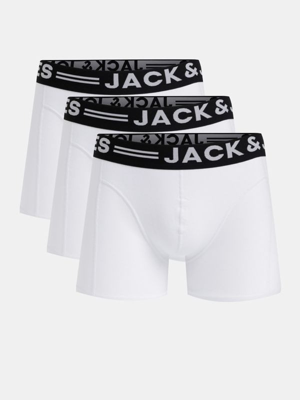 Jack & Jones Jack & Jones Sense Oprijete boksarice 3 Piece Bela