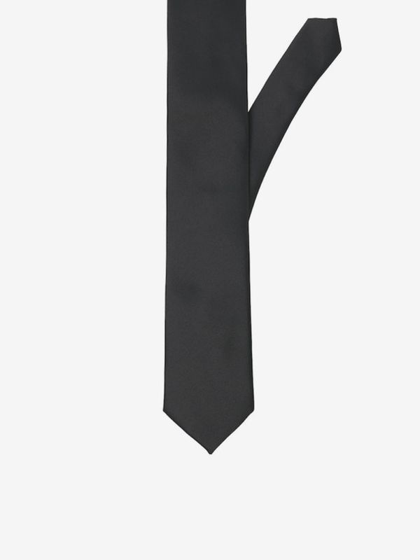 Jack & Jones Jack & Jones Solid Tie Črna