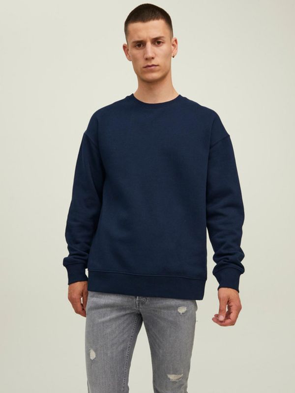 Jack & Jones Jack & Jones Star Pulover Modra