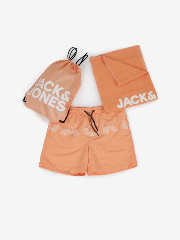 Jack & Jones Jack & Jones Summer Beach Komplet Oranžna