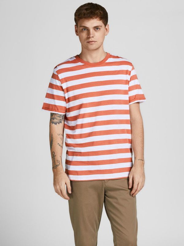 Jack & Jones Jack & Jones Tropic Majica Oranžna