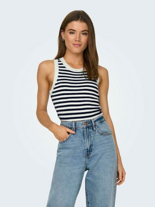 Jacqueline de Yong Jacqueline de Yong Aya Majica brez rokavov Modra