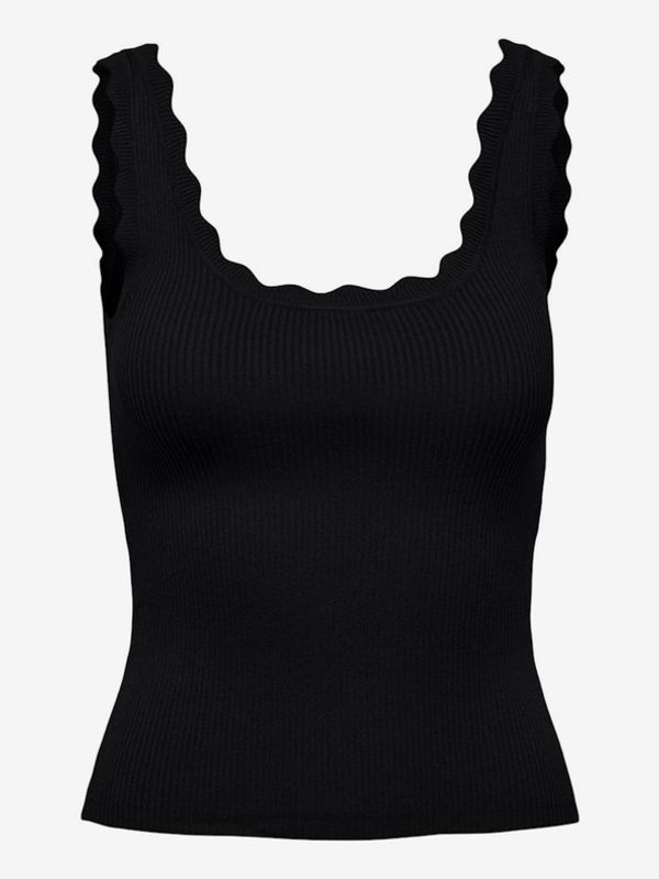 Jacqueline de Yong Jacqueline de Yong Majica brez rokavov Črna