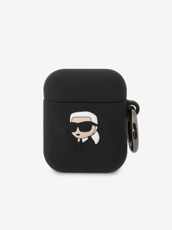 Karl Lagerfeld Karl Lagerfeld AirPods 1/2 Black Ovitek Črna