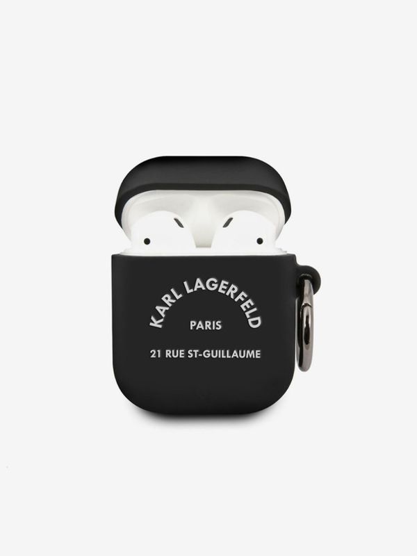 Karl Lagerfeld Karl Lagerfeld AirPods 1/2 Black Ovitek Črna